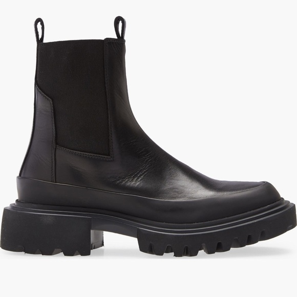 Allsaints Harlee Lug Sole Chelsea Ankle Boots - Picture 3 of 14